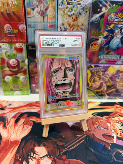 Jewelry Bonney alt art leader PSA 10 jp op13-100