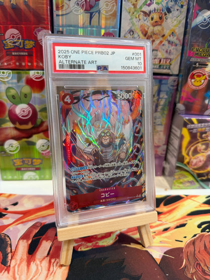 Koby alt art PSA 10 jp prb02-001