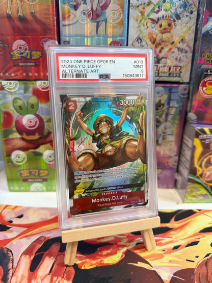 Monkey D Luffy alt art PSA 9 en op06-013
