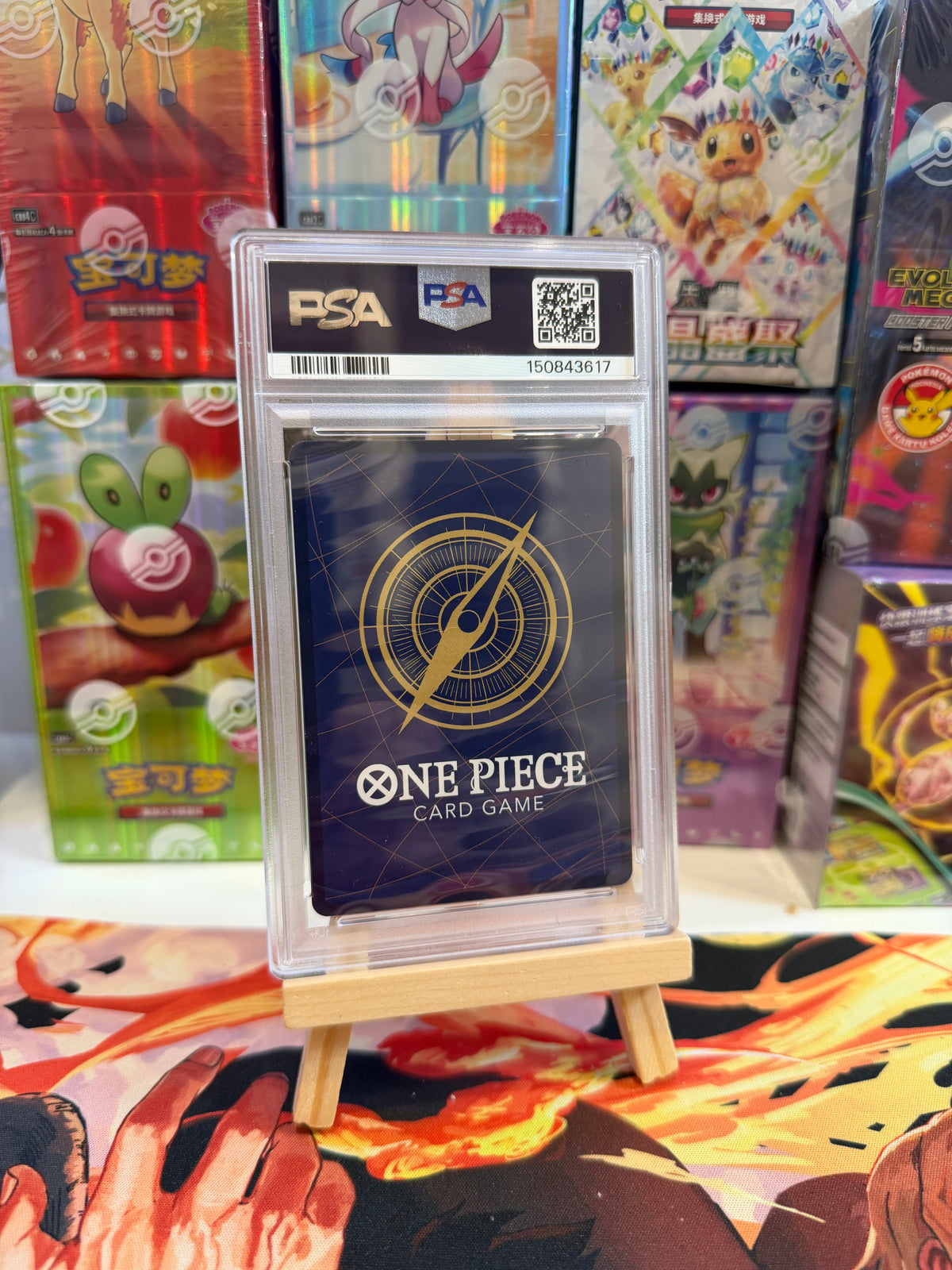 Monkey D Luffy alt art PSA 9 en op06-013