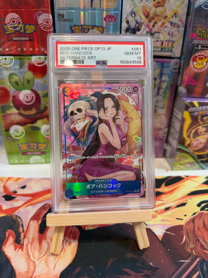 Boa Hancock alt art PSA 10 op13-051