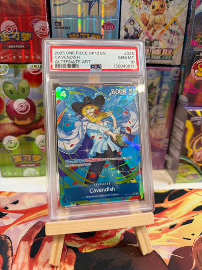 Cavendish alt art PSA 10 en op10-045
