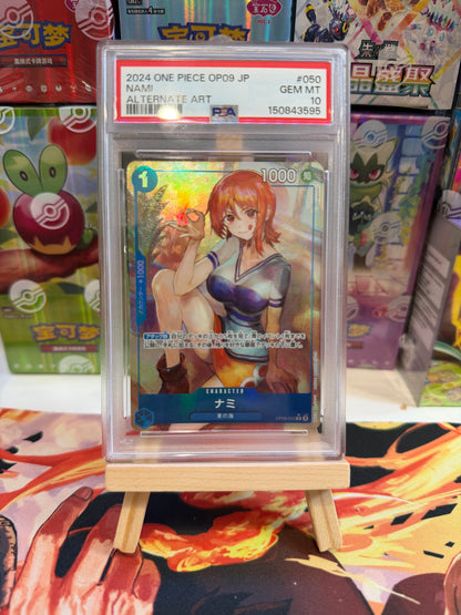 Nami alt art PSA 10 op09-050 jp