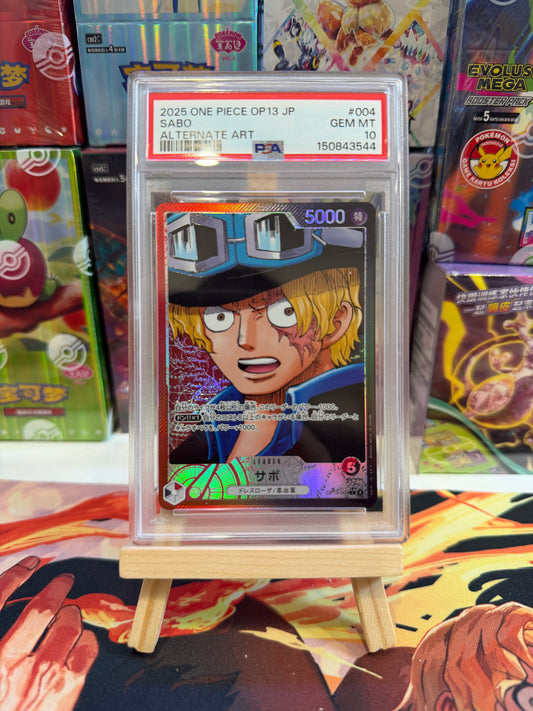 Sabo alt art leader PSA 10 jp