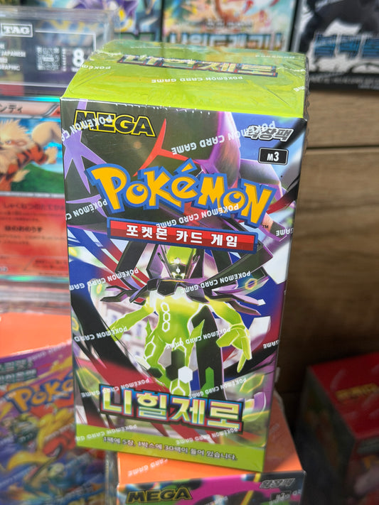 Korean Pokemon Nihil Zero Booster Box