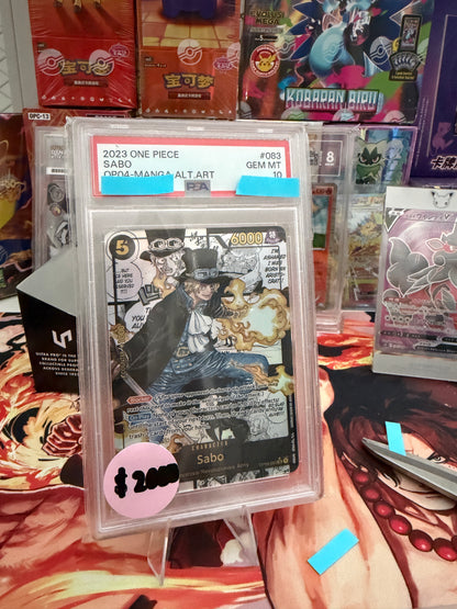 Sabo Manga PSA 10 op04-083